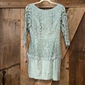 Adrianna Papell Lace Cocktail Dress